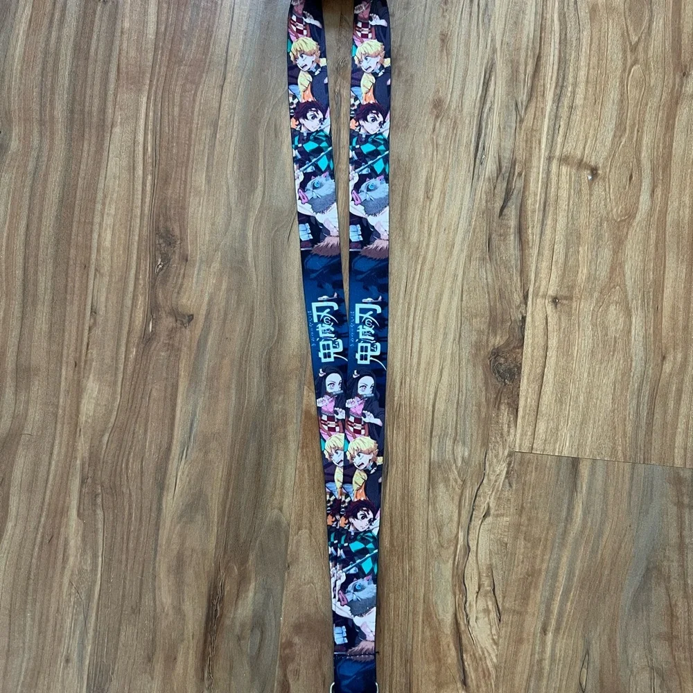Demon Slayer Anime Character Lanyard - Multicolor